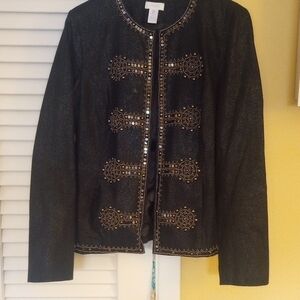 Embellished Black Jacket